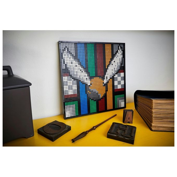 LEGO Art Harry Potter Hogwarts Crests