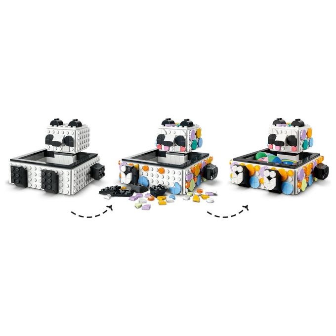 LEGO Dots Il Simpatico Panda Portaoggetti