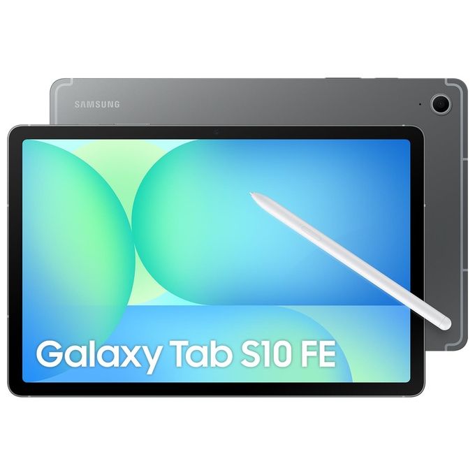 Samsung Tablet Galaxy S10 FE WiFi 8-128GB Display 10.9 Pollici Fotocamera Posteriore 13MP Frontale 8MP Colore Grigio