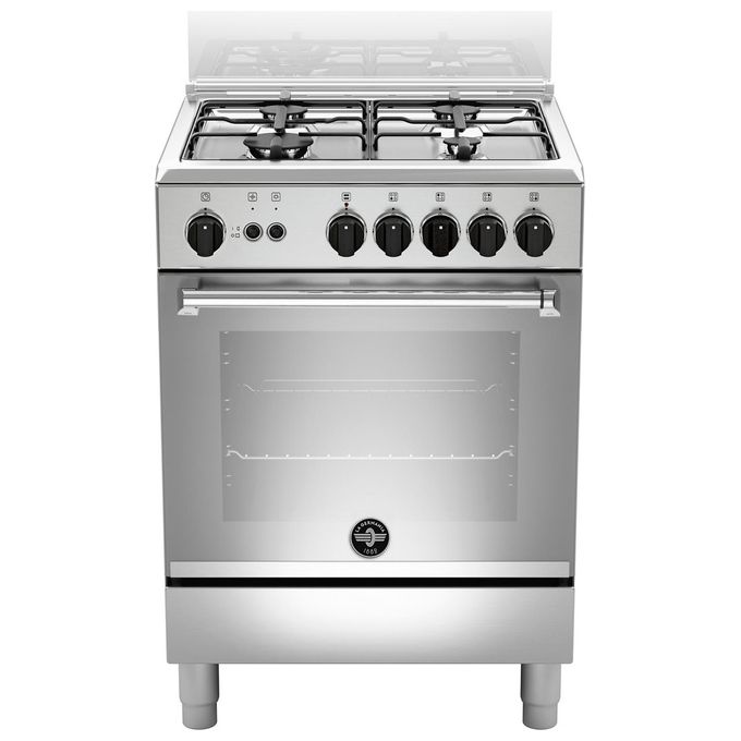 La Germania Americana AMN664GXV Cucina Piano Cottura Acciaio Inossidabile a Gas Classe Energetica A+