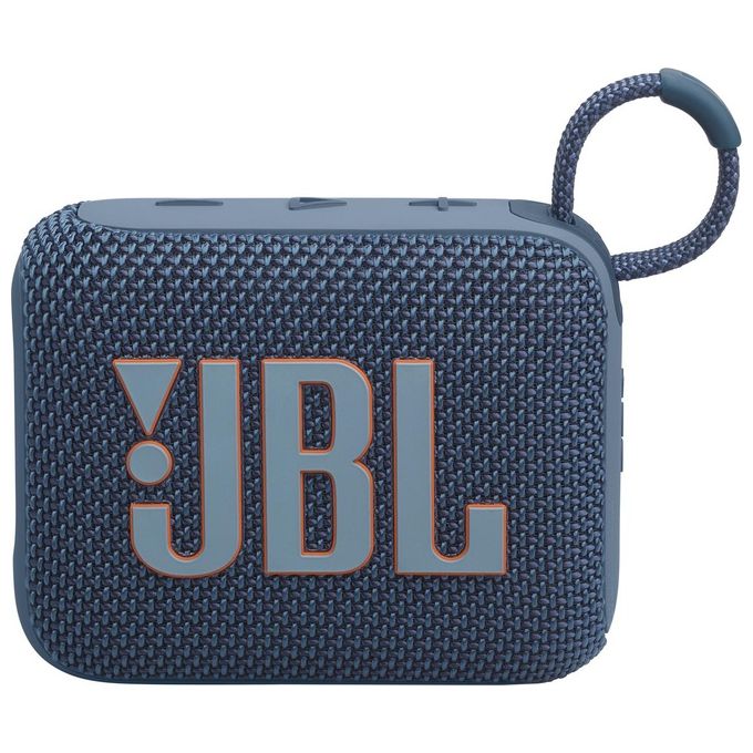 JBL GO 4 Speaker Bluetooth Portatile Altoparlante Wireless con Design Compatto Waterproof e Resistenza alla Polvere IP67 fino a 7 h di Autonomia USB Compatibile con App Portable Blu