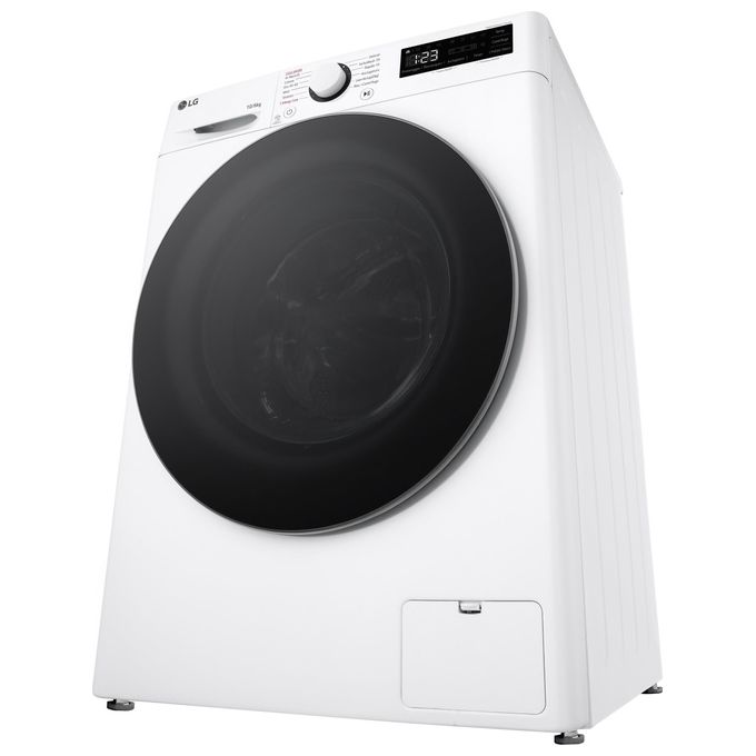 [ComeNuovo] LG AI DD D4R5010TSWS Lavasciuga 10Kg-6Kg Serie R5 Classe Energetica D