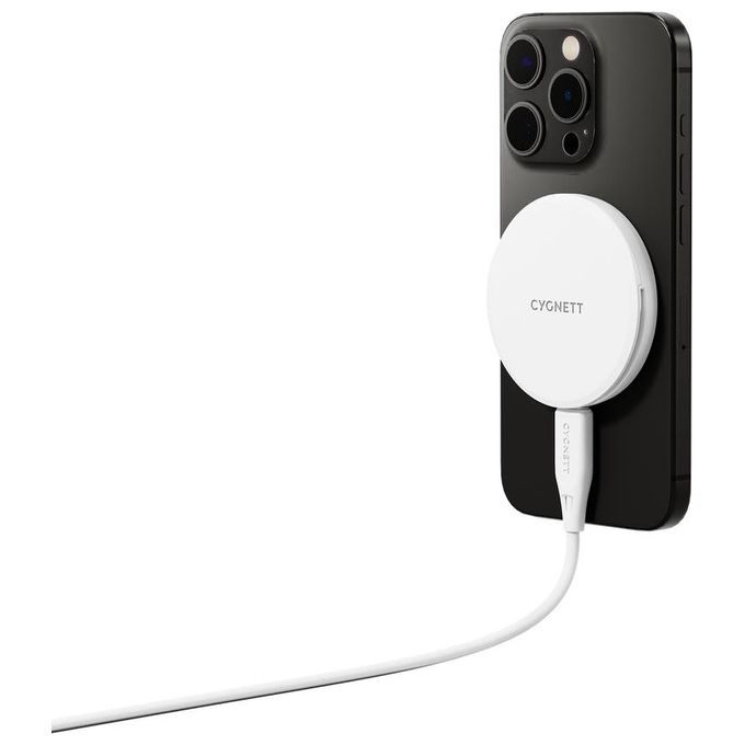 Cygnett Qi2 Chargepuck Bianco
