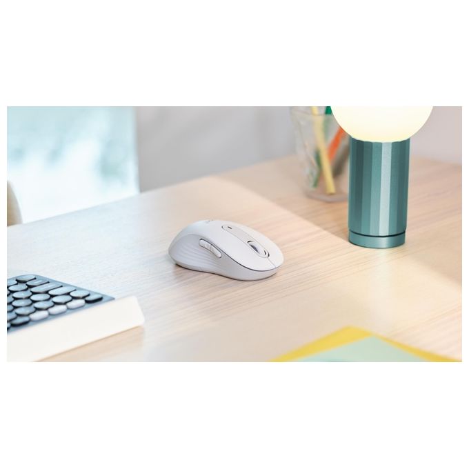 Logitech Signature M650 Mouse Mancino Wireless a RF  Bluetooth Ottico 2000 DPI