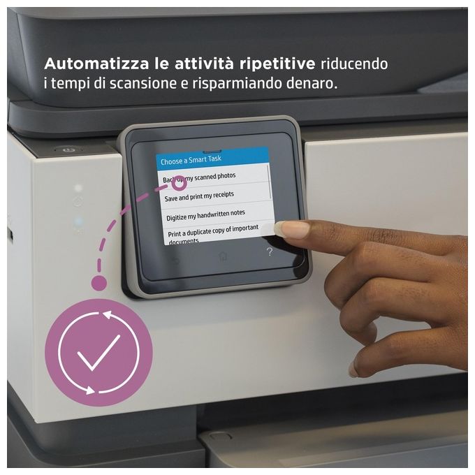 [ComeNuovo] HP Stampante Inkjet Multifunzione OfficeJet Pro 9012e Risoluzione 4800x1200 DPI A4 Wi-Fi