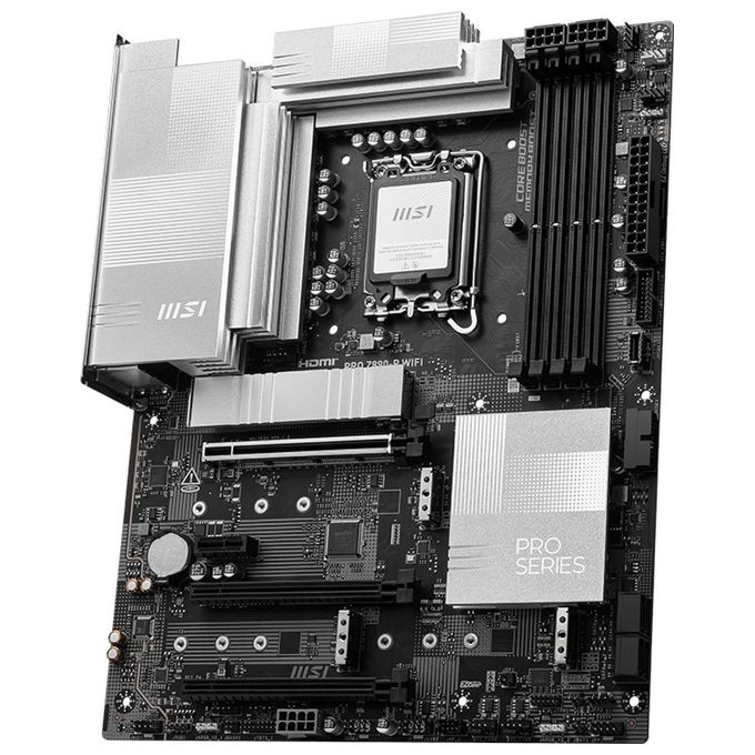 MSI Scheda Madre pro Z890-p Wifi Z890lga18514ddr53pci-ex161pci-ex14m.2 1usb4 1usb3.2 gen2 x2 2usb
