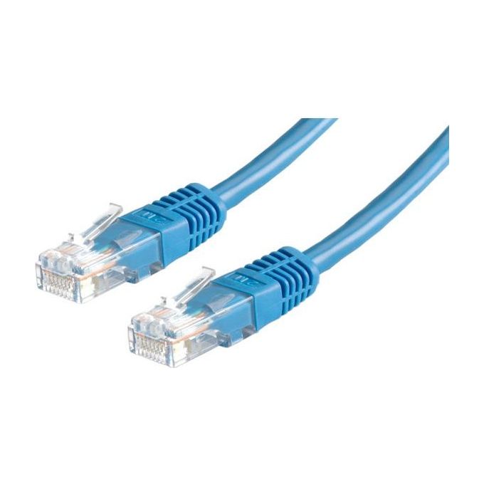 ITB Network Cavo di Rete Cat6 Utp Blu 5mt