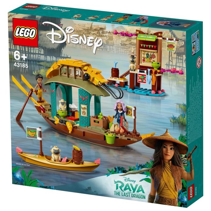 LEGO 43185 Disney Princess Barca di Boun 247 pezzi colore Multicolore