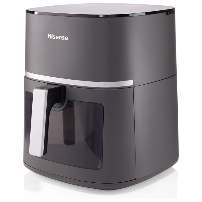 Hisense HAF1900D - Friggitrice ad aria 7 L, potenza 1800 W, programmi preimpostati, display digitale, tecnologia di cottura ad aria calda, colore Nero
