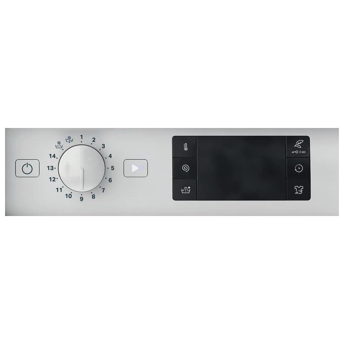 Hotpoint BI WMHG 71483 EU N Lavatrice da incasso Frontale 7 Kg 1400 rpm Classe D Motore Inverter 14 Programmi (81.5x59.5x54.5 cm) colore Bianco