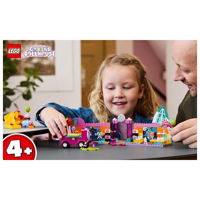LEGO 10797 La Stanza della Festa di Gabby Set di Costruzione con 4 Personaggi e 252 Pezzi colore Multicolore