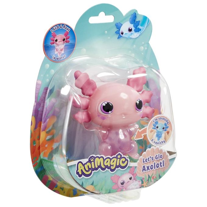 Goliath Personaggio Animagic Lets Glo Axolotl