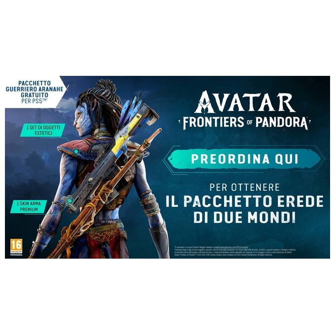 Ubisoft Videogioco Avatar Frontiers Of Pandora per PlayStation 5