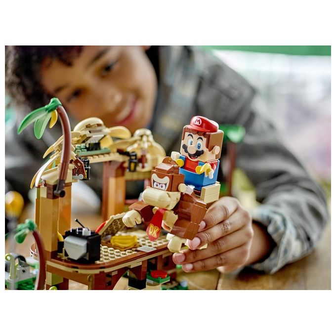 LEGO Super Mario 71424 Pack di Espansione Casa sull'Albero di Donkey Kong, Giochi per Bambini e Bambine 8+ con 2 Personaggi
