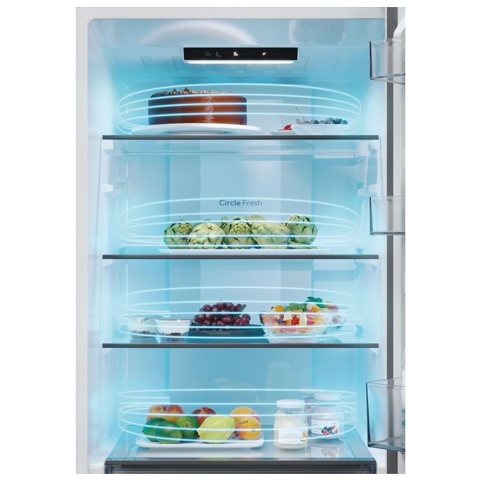 [ComeNuovo] Candy CNCQ2T618EB Frigorifero Combinato Capacita' 355 Litri Classe energetica E Raffreddamento No Frost colore Nero