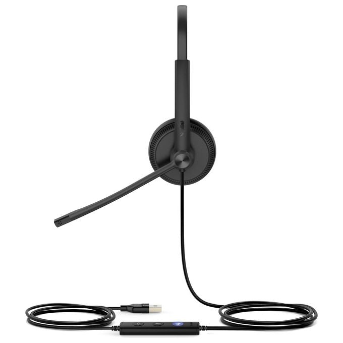 Yealink Telefonia UH34 DUAL TEAMS Cuffia e Auricolare Padiglione Auricolare Usb Tipo A Nero