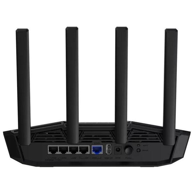 ASUS TUF-BE3600 Router Wireless Gigabit Ethernet Dual-Band (2.4 GHz-5 GHz) Nero
