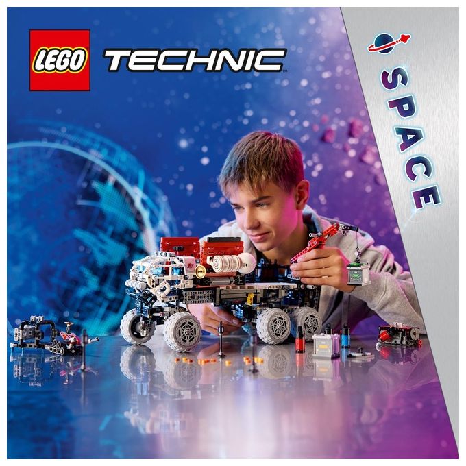 LEGO Technic 42180 Rover di Esplorazione Marziano, Giochi Spaziali per Bambini 11+, Veicolo Giocattolo Ispirato alla NASA