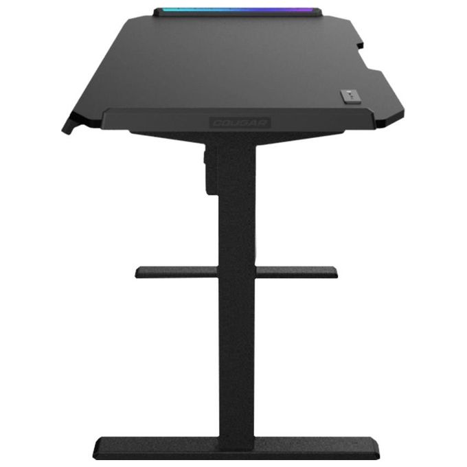 Cougar Tavolo Gaming Cougar E-deimus 120 1223x605mm Fasce led reg. Elettrica Altezza usb Portata max 80kg