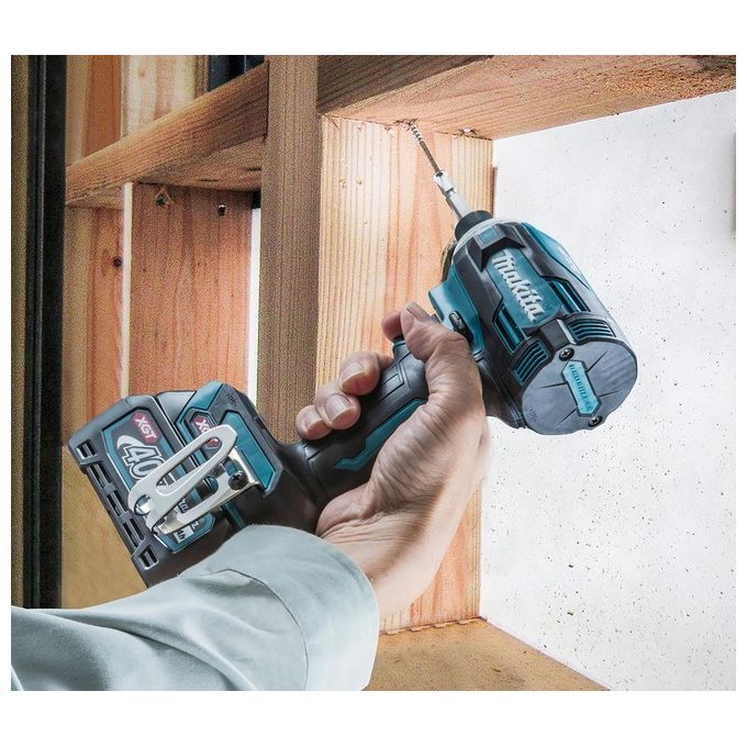 Makita Td001Gz02 Avvitatore Ad Impulsi 40V 1-4 Bl 210Nm (Batteria Non Inclusa)