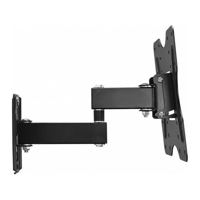 Vultech BTV-2342LITE Braccio Staffa Serie Lite per Led Lcd e Plasma da 23''-42'' Inclinazione 10° Max Vesa 200x200 Nero