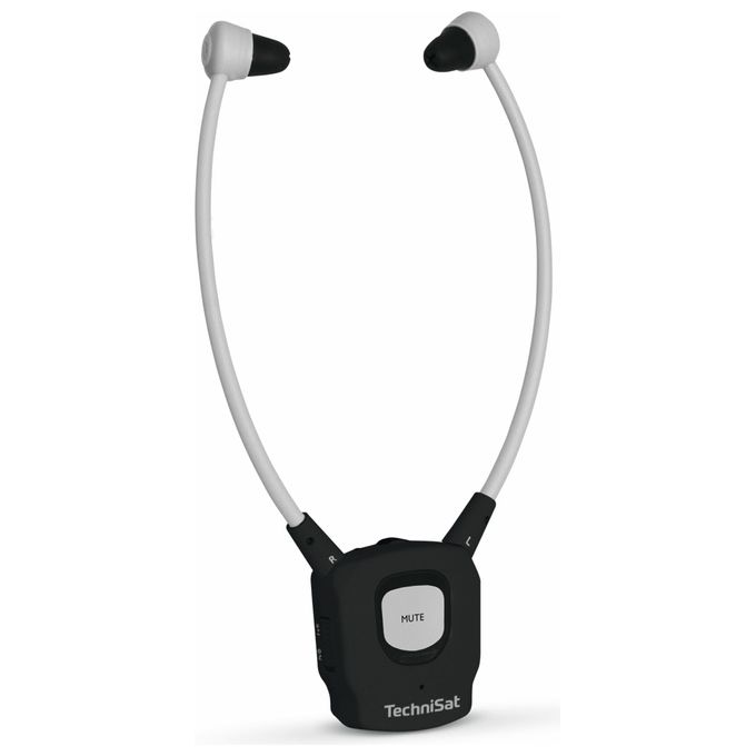 Technisat Stereoman ISI 3 Cuffie Wireless Stereo per TV Nero