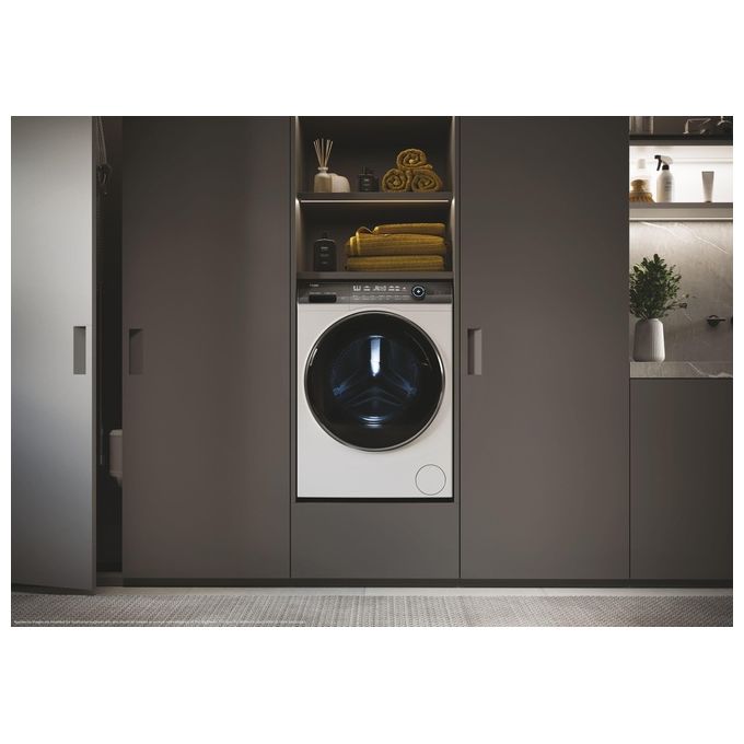 Haier HW120-B14979EU1 I-Pro Serie 7 Plus Lavatrice Frontale 12 Kg 1400 rpm Classe A Wi-Fi Inverter 70 dB (85x60x60 cm) colore Bianco