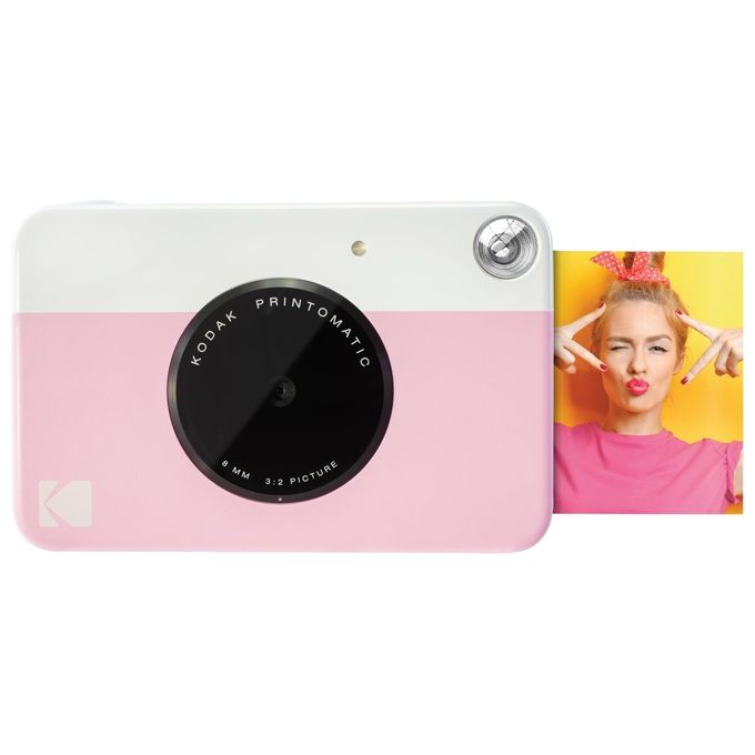 Kodak Fotocamera Istantanea Printomatic Rodomatic Rosa