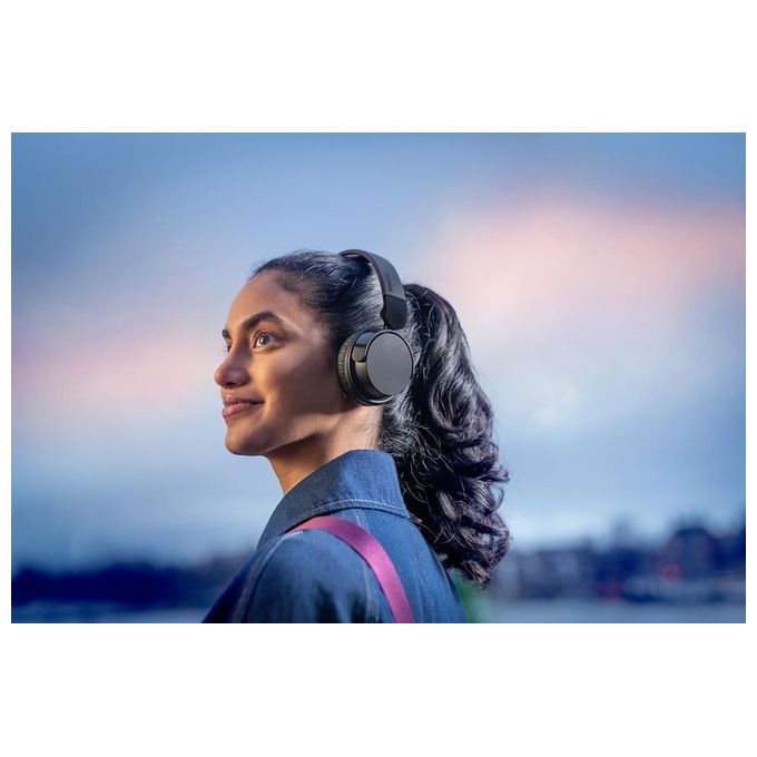 Philips Cuffia On-ear Wireless Bass Black