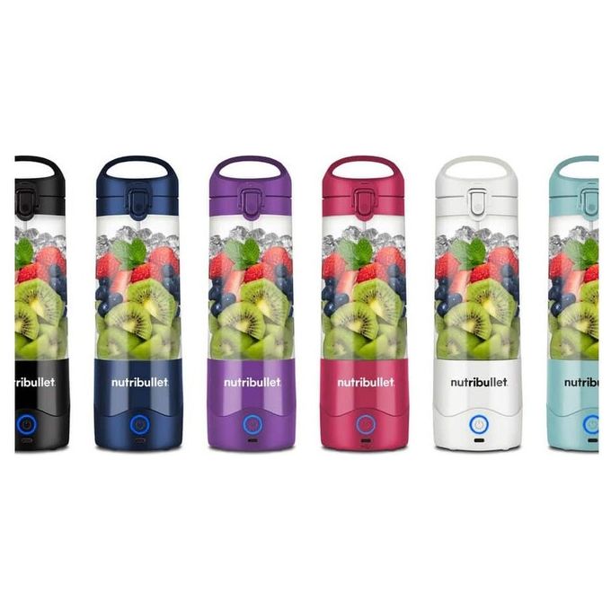 Nutribullet NBP003PU Frullatore Portatile Tritatutto 475 ml Caricatore USB-C Viola