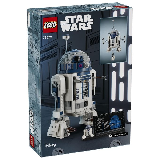 LEGO Star Wars 75379 R2-D2, Modellino da Costruire di Droide con Parti Mobili e Accessori, Giochi Bambini 10+ con Minifigure