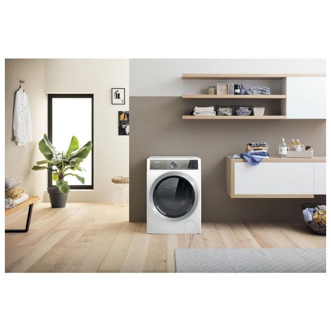 Hotpoint H8 W046WB IT Lavatrice Caricamento Frontale GentlePower Classe Energetica A Capacita' di carico 10Kg Centrifuga 1400 Giri PowerDrive Anti Macchia
