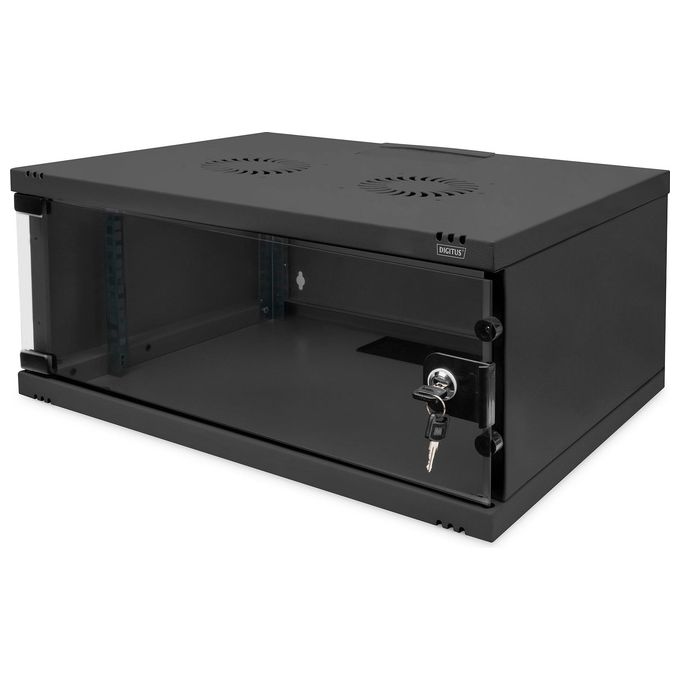 Digitus Armadio da Muro 4u Digitus Soho Smontato 540x400mm Colore Nero