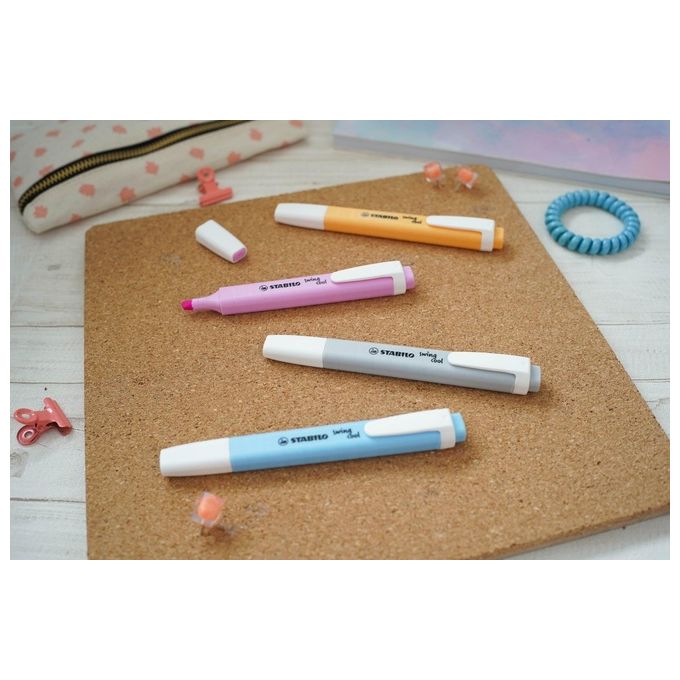 Stabilo Confezione 8 Evidenziatori Swing Pastel Wallet