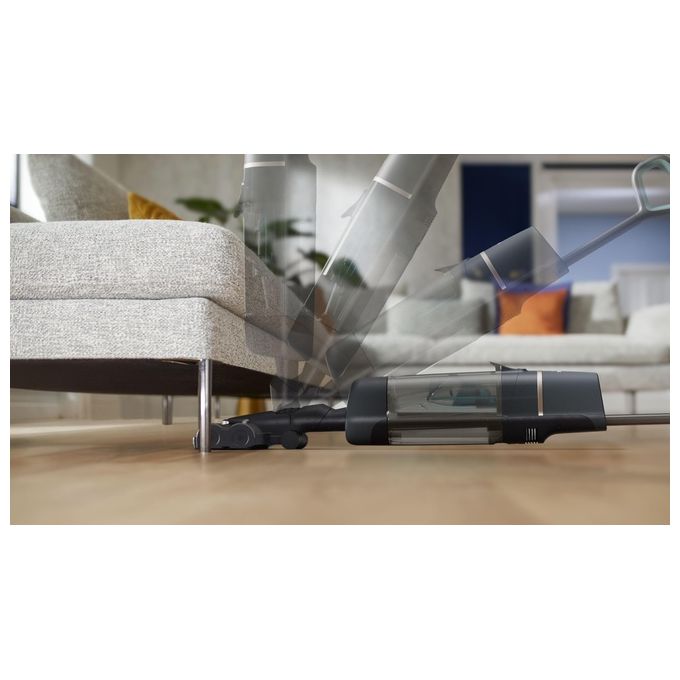 Philips AquaTrio 7000 Serie XW7110-01 Lavapavimenti Senza Filo Wet e Dry per Pulizia Efficace e Facile
