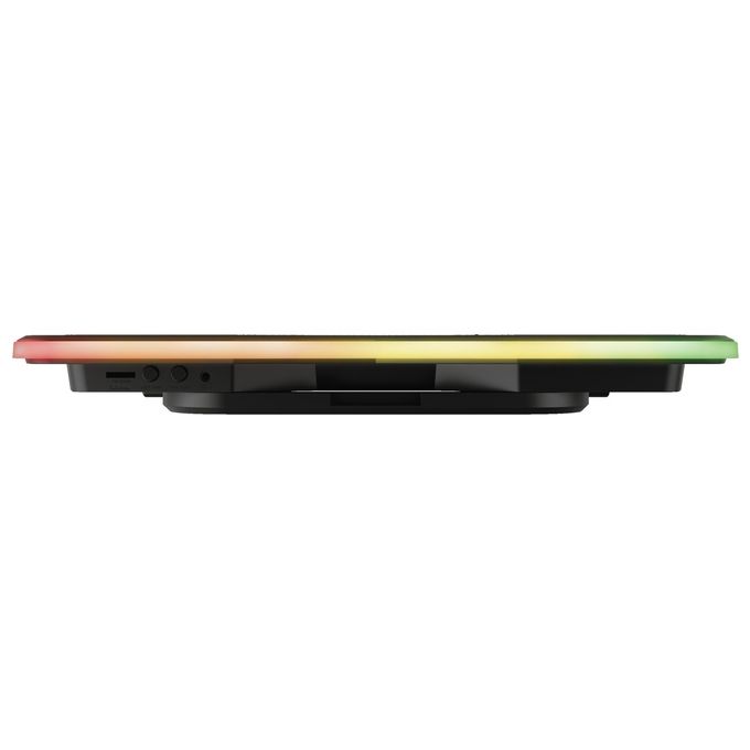 Trust GXT 1126 Aura Base di Raffreddamento per Notebook 17'' 700 Giri-min Nero