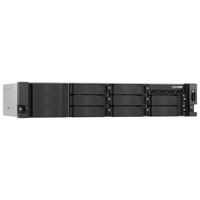 Qnap TS-855EU-RP NAS Armadio 2U Collegamento Ethernet LAN Nero C5125