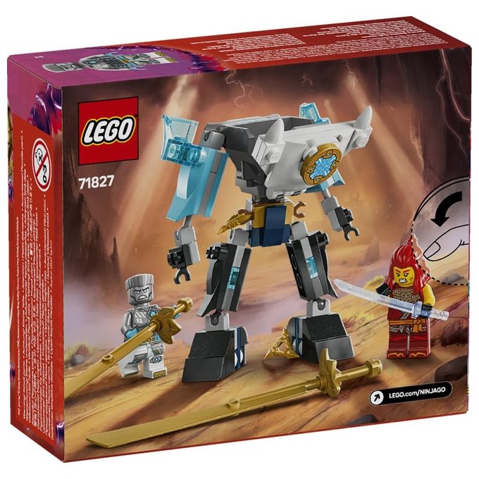 LEGO Kit Costruzione Mech di Battaglia Zane Ninjago 71827 Blocchi Costruibili Avventura Creativa