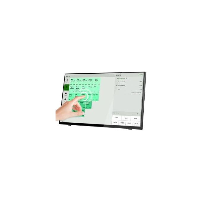 Atlantis Land A05-T22A-VHDM Monitor Pc 21.4'' 1920x1080 Pixel Full Hd LED Touch Screen Nero
