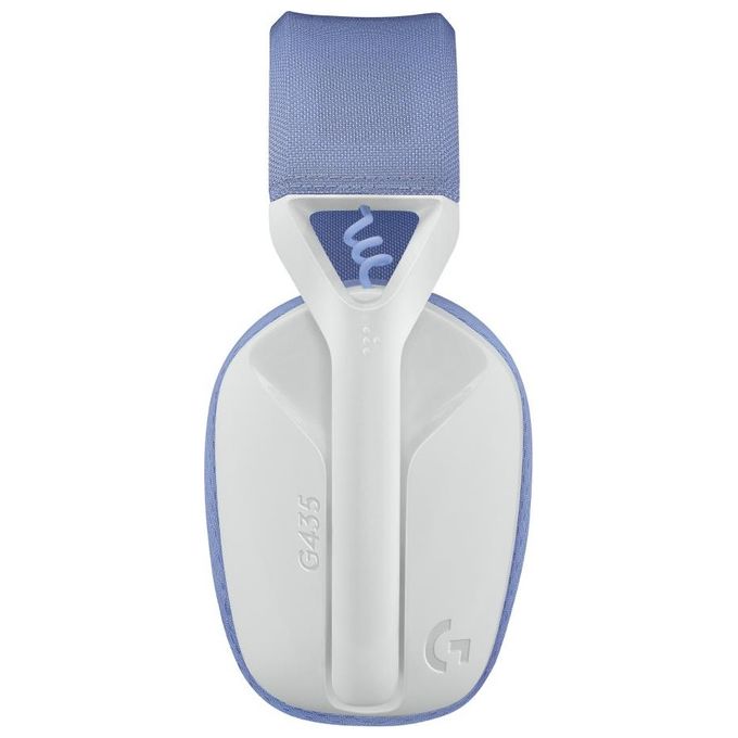 Logitech G G435 Cuffia Padiglione Auricolare Bluetooth Blu-Bianco