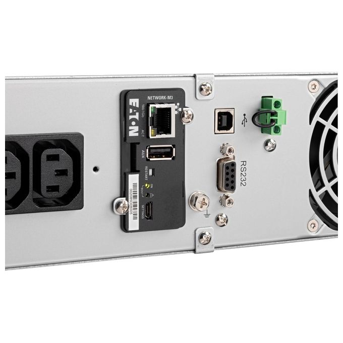 Eaton 9E1000IR Gruppo di Continuita' Ups Doppia Conversione Online 1 Kva 900 W 4 Prese Ac