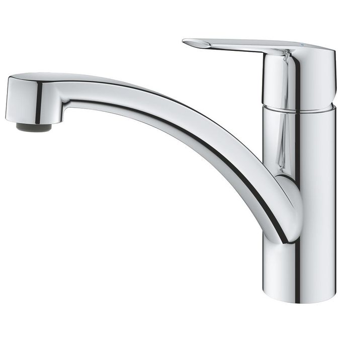 Grohe 32441002 Start New Miscelatore monocomando per lavello a bocca girevole 140° Limitatore di flusso regolabile QuickFix Cromato