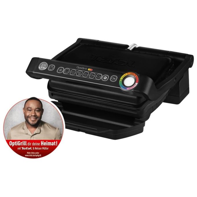 Tefal GC 7058 Optigrill Griglia di Contatto Nero