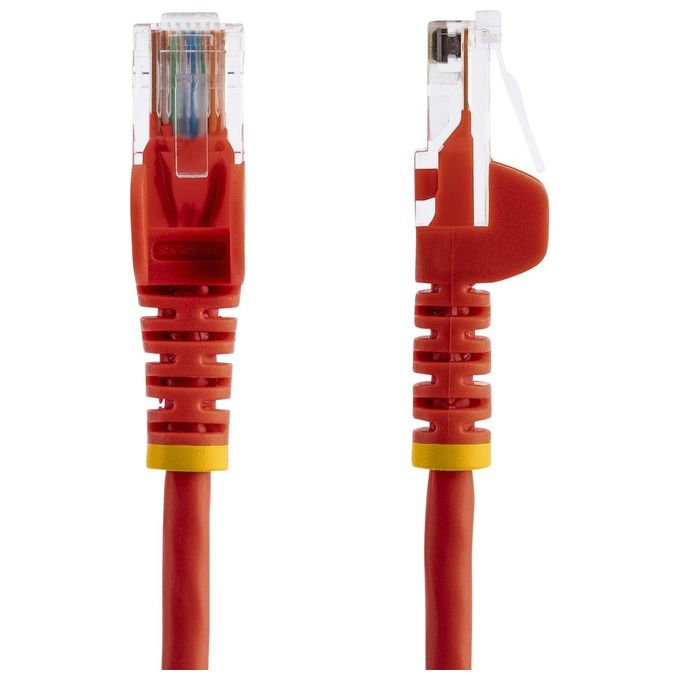 Startech 0.5m rosso cat5e Cavo Snagless Ethernet Cavo - utp