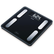 Beurer BF 400 Signature Line Black Bilancia Diagnostica con Portata fino a 200Kg 31x31cm Nero