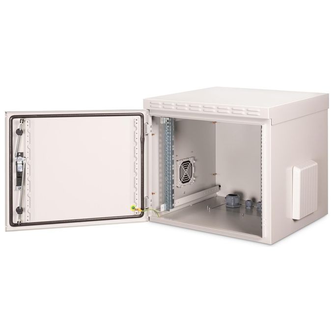 Digitus Armadio Rack 19'' per Reti da Esterno Protezione Ip55 9 Unita' 579x600x600mm