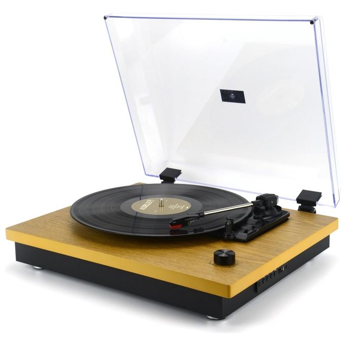 Majestic TT 53 Giradischi vintage 33-45-78 Giri wireless audio Ingresso USB altoparlanti incorporati uscita RCA