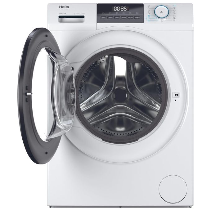 Haier HW80-BP14929A-S Lavatrice Frontale 8 Kg 1400 rpm Classe A Motore Inverter 15 Programmi (85x60x55 cm) colore Bianco