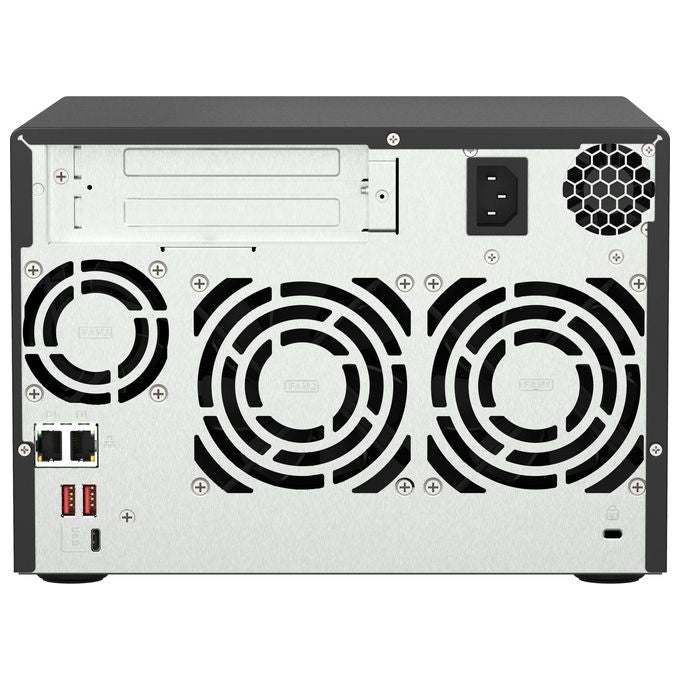 Qnap TS-673A-8G Server NAS e di Archiviazione Tower Collegamento Ethernet LAN Nero V1500B