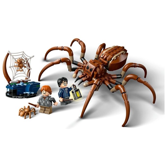 LEGO Harry Potter Aragog nella Foresta Proibita Grande Ragno Giocattolo da Costruire con Parti Snodabili Giochi di Magia per Bambini e Bambine da 7 Anni in su con 2 Minifigure e Accessori 76434